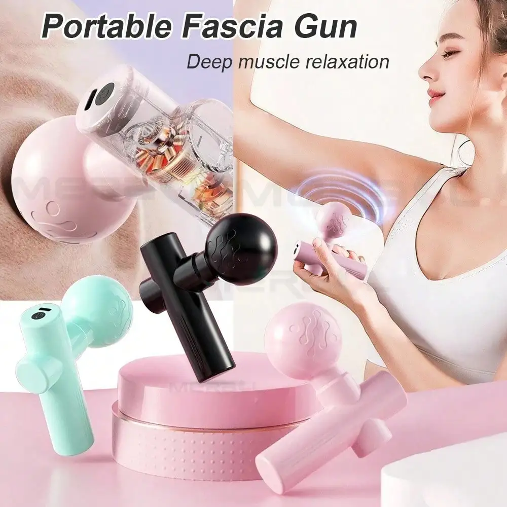 2026ミニマッサージガン 筋膜マシン 筋肉弛緩 振動ガン  - Massage Gun のレビューと価格