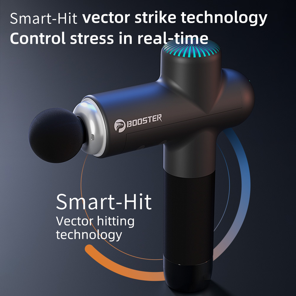 ブースター-電気マッサージガン、ネックマッサージャー、スマー - Massage Gun のレビューと価格