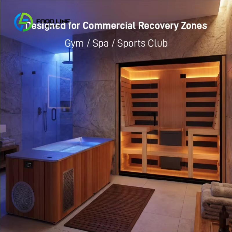 カスタマイズ可能な業務用サウナアイスバスコントラストセラピー - Spa Wellness Gym のレビューと価格