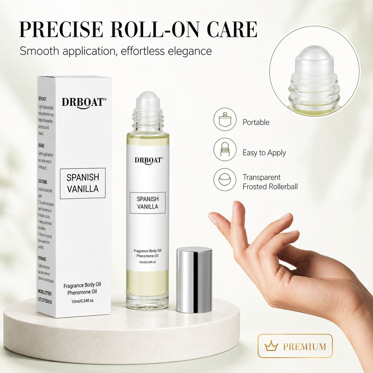 ホワイトウード フェロモン ボディオイル 10ml、アルコー - Body Oil のレビューと価格