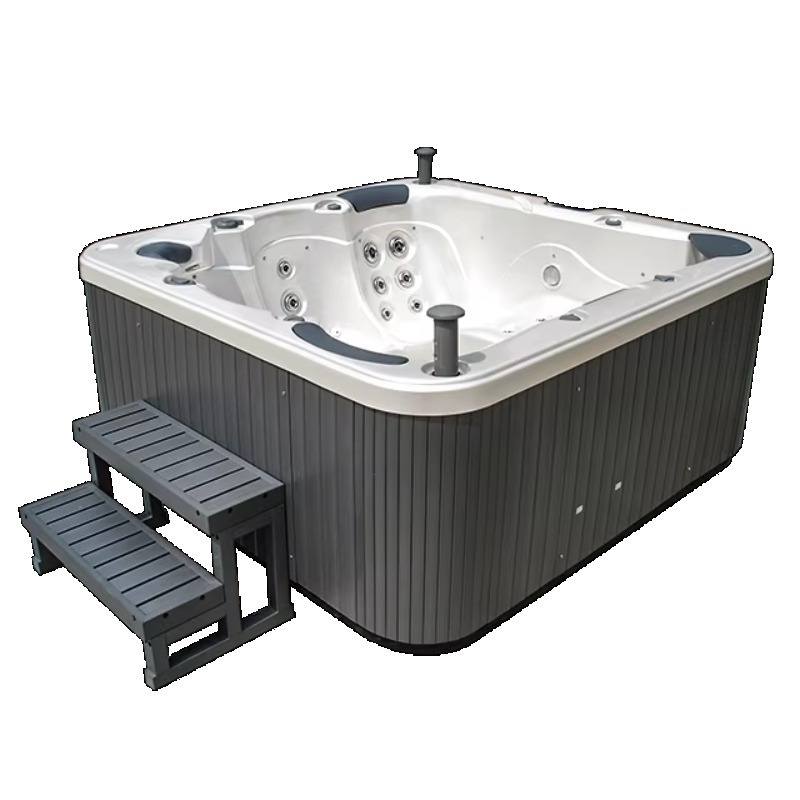 アクリル製屋外ジャグジーマッサージ浴槽、6人用、67ジェット - Spa Massager のレビューと価格