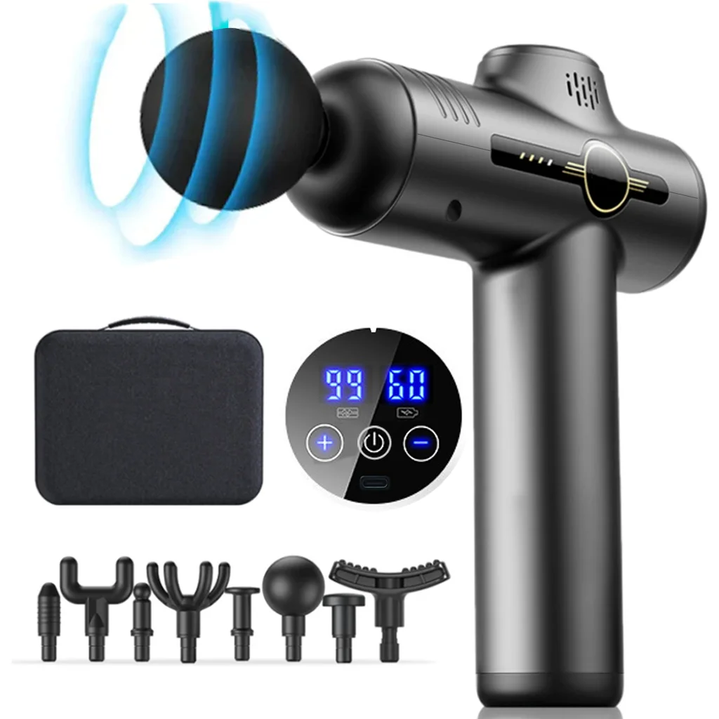 電動マッサージガン、筋肉マッサージガン、全身マッサージ機、男 - Massage Gun のレビューと価格