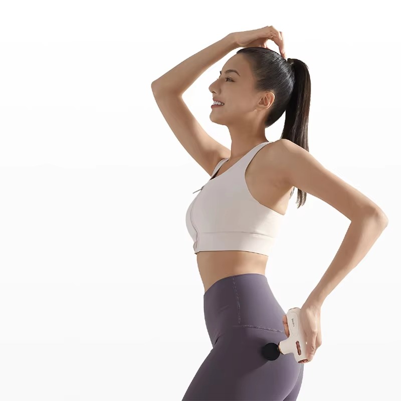 ミニ加熱マッサージガン 静音電動振動 深部組織筋肉マッサージ - Massage Gun のレビューと価格
