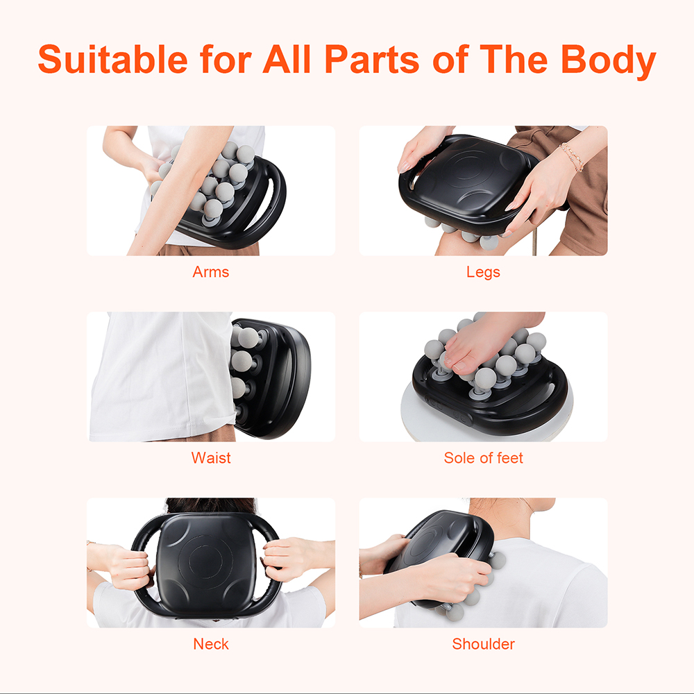 16 ヘッド筋膜ガン高周波振動ボディマッサージガン腰と背中の - Massage Gun のレビューと価格