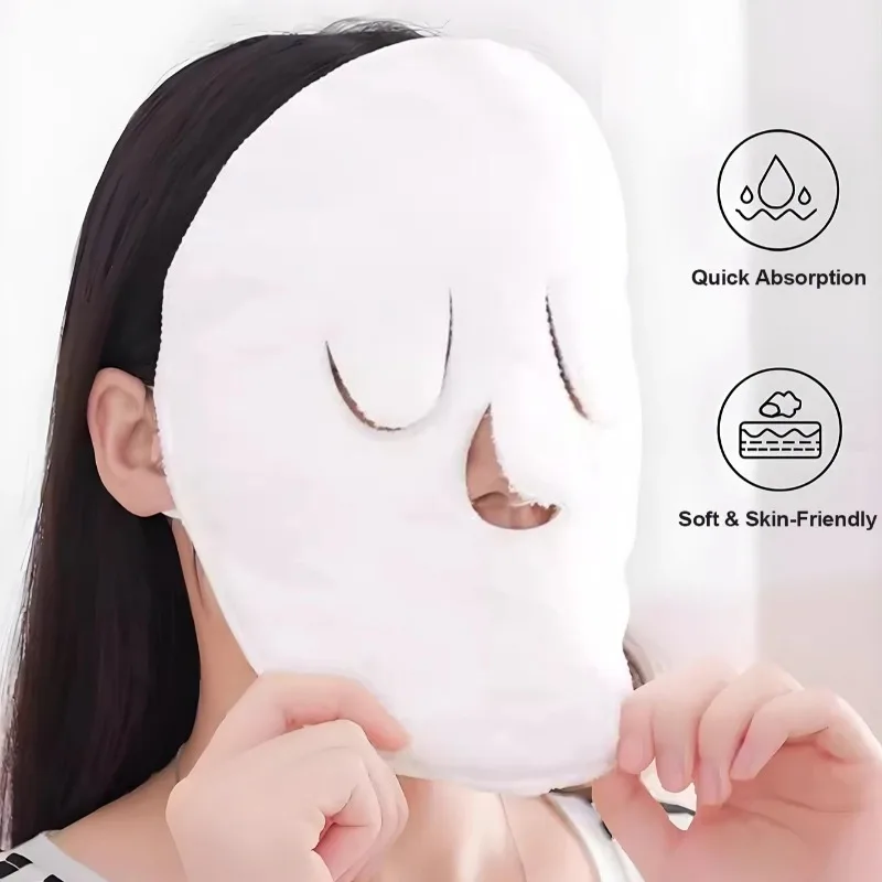 繰り返し使えるホット＆コールドコンプレッションフェイスタオル - Face Steamer のレビューと価格